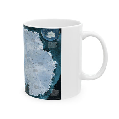 Antarctica (2002) (Map) White Coffee Mug-The Sticker Space