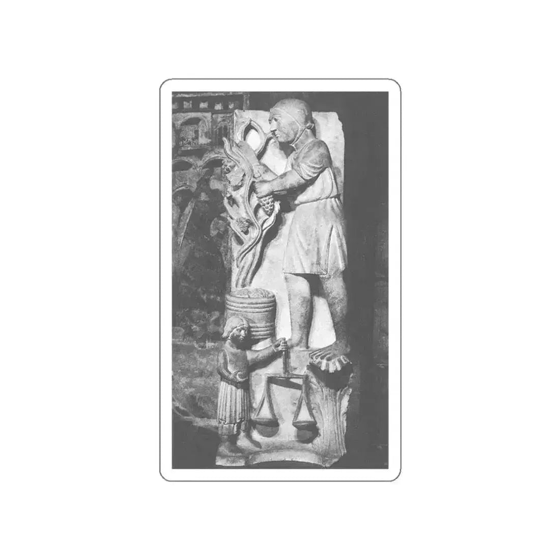 ANTELAMI, Benedetto - September (Artwork) STICKER Vinyl Die-Cut Decal White Die-Cut 3 Inch - The Sticker Space