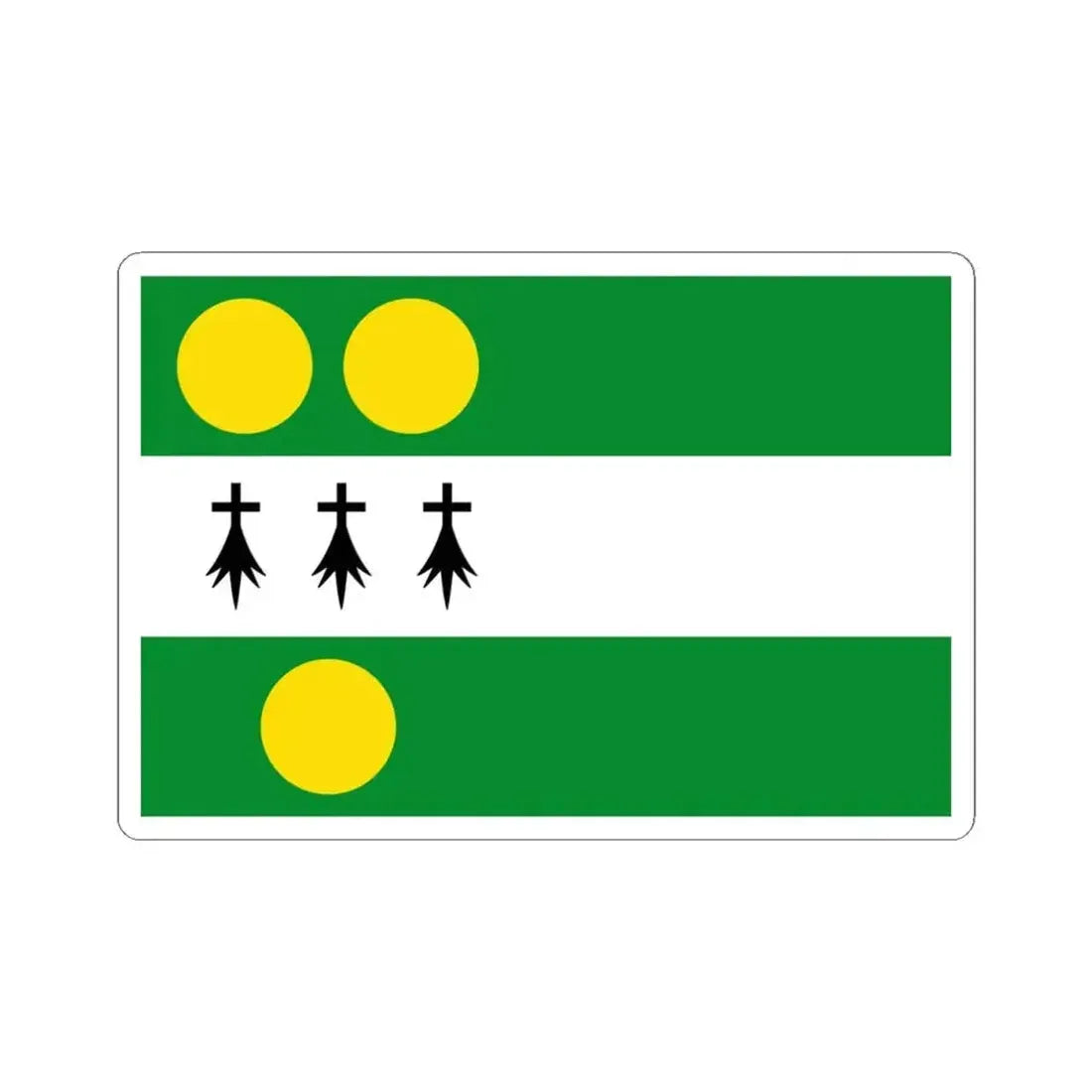 Anthisnes Belgium (Belgium) STICKER Vinyl Kiss-Cut Decal 4 Inch White - The Sticker Space