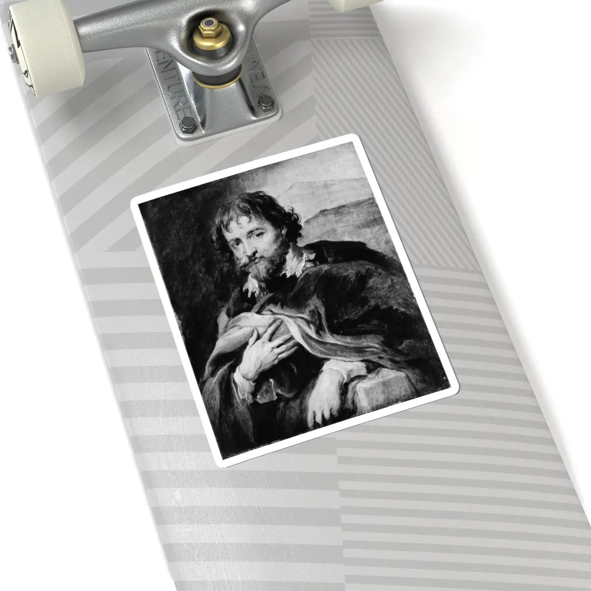 SKU:TSS-STICK-NTHVN-6X6-18 Sizes:6" × 6" Types:White
