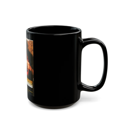 ANTHROPOPHAGOUS 1980 Movie Poster - Black Coffee Mug-The Sticker Space