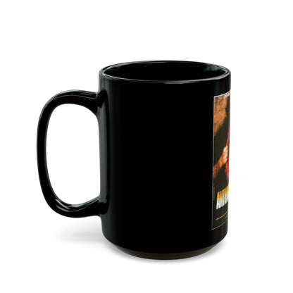 ANTHROPOPHAGOUS 1980 Movie Poster - Black Coffee Mug-The Sticker Space