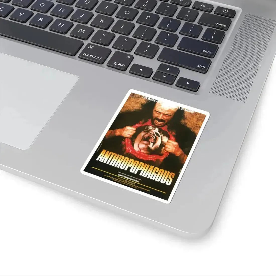 ANTHROPOPHAGOUS 1980 Movie Poster - STICKER Vinyl Kiss-Cut Decal - The Sticker Space