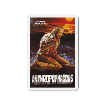 ANTHROPOPHAGOUS (2) 1980 Movie Poster - Die-Cut Magnet-4" x 4"-The Sticker Space