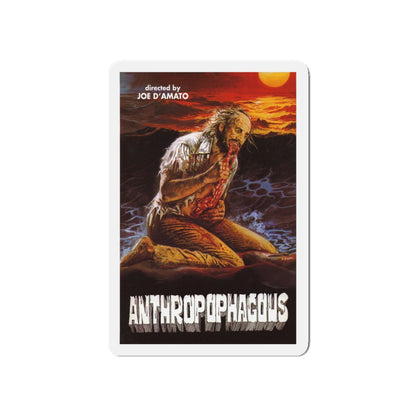 ANTHROPOPHAGOUS (2) 1980 Movie Poster - Die-Cut Magnet-5" x 5"-The Sticker Space