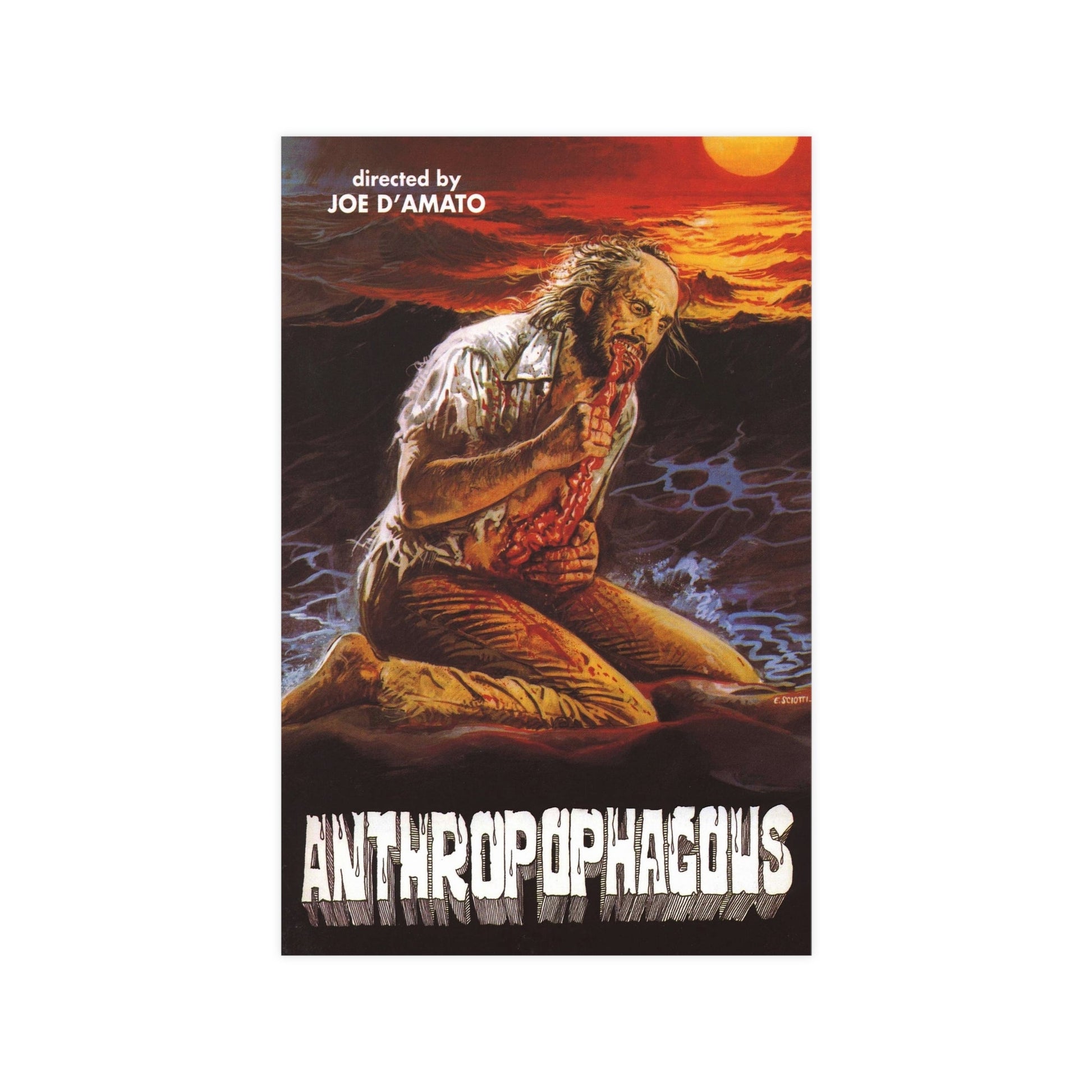 ANTHROPOPHAGOUS (2) 1980 - Paper Movie Poster-11″ x 17″ (Vertical)-The Sticker Space