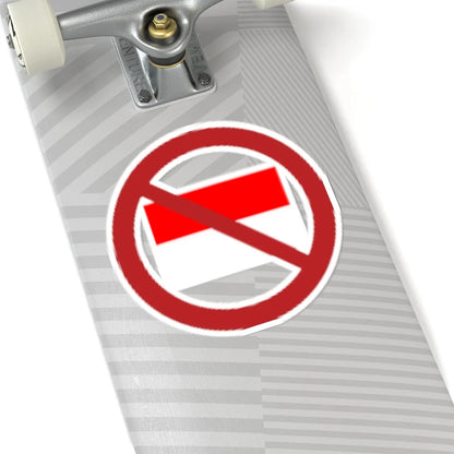 Anti-Indonesian (Indonesia) STICKER Vinyl Kiss-Cut Decal - The Sticker Space