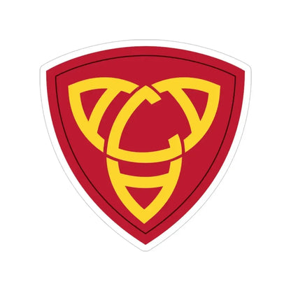 Antiaircraft Artillery Eastern Defense Command (U.S. Army) Transparent STICKER Die-Cut Vinyl Decal 4 Inch - The Sticker Space
