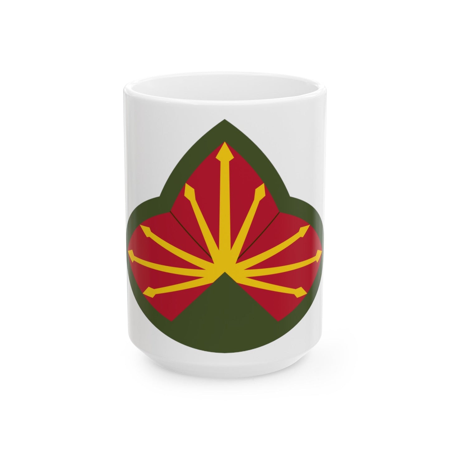 Antiaircraft Artillery Southern Defense Command (U.S. Army) White Coffee Mug-15oz-The Sticker Space