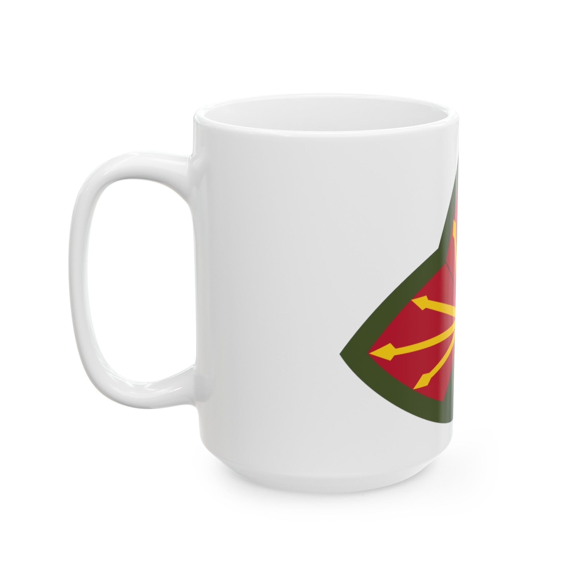 Antiaircraft Artillery Southern Defense Command (U.S. Army) White Coffee Mug-The Sticker Space