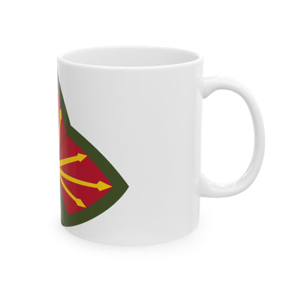 Antiaircraft Artillery Southern Defense Command (U.S. Army) White Coffee Mug-The Sticker Space