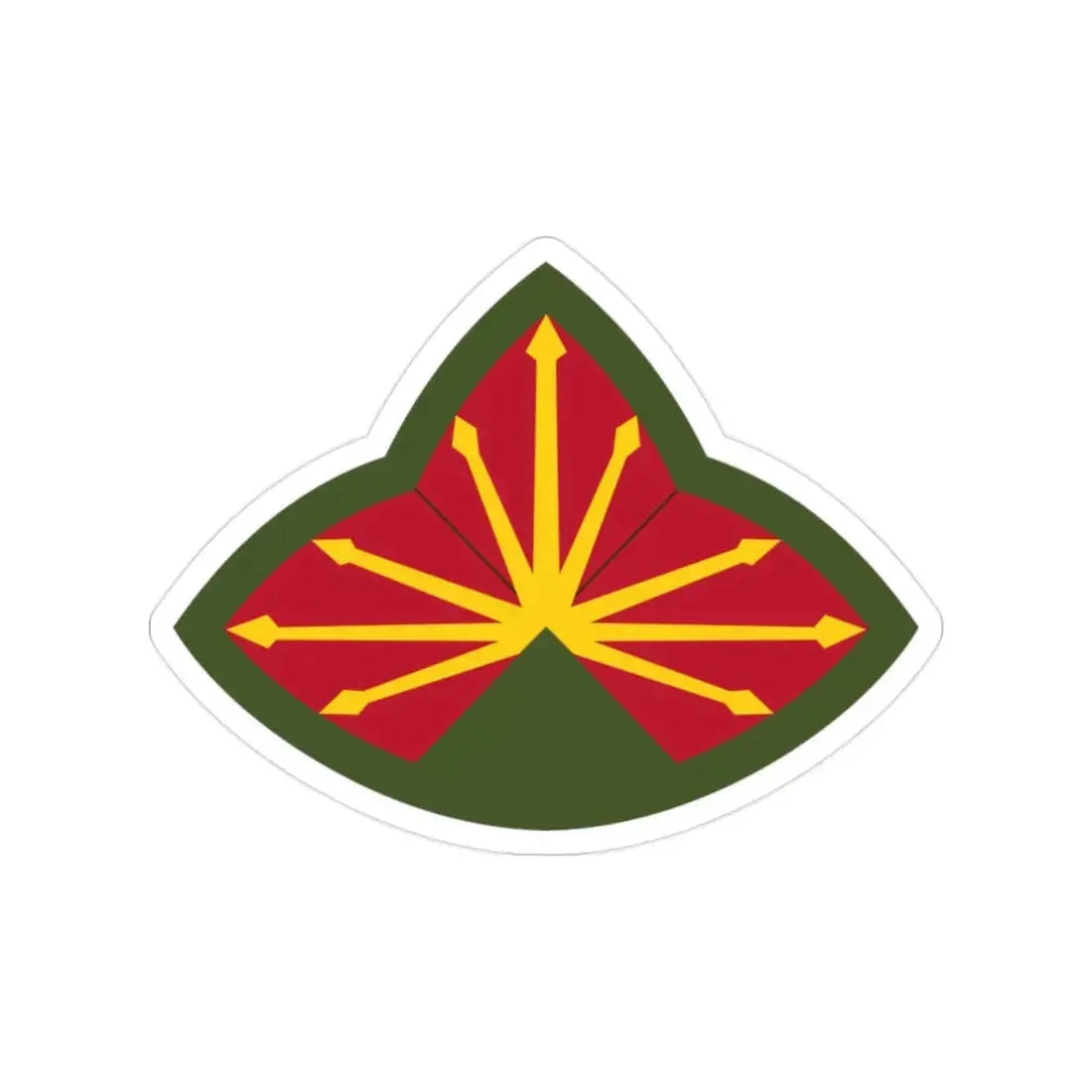Antiaircraft Artillery Southern Defense Command (U.S. Army) Transparent STICKER Die-Cut Vinyl Decal 2 Inch - The Sticker Space