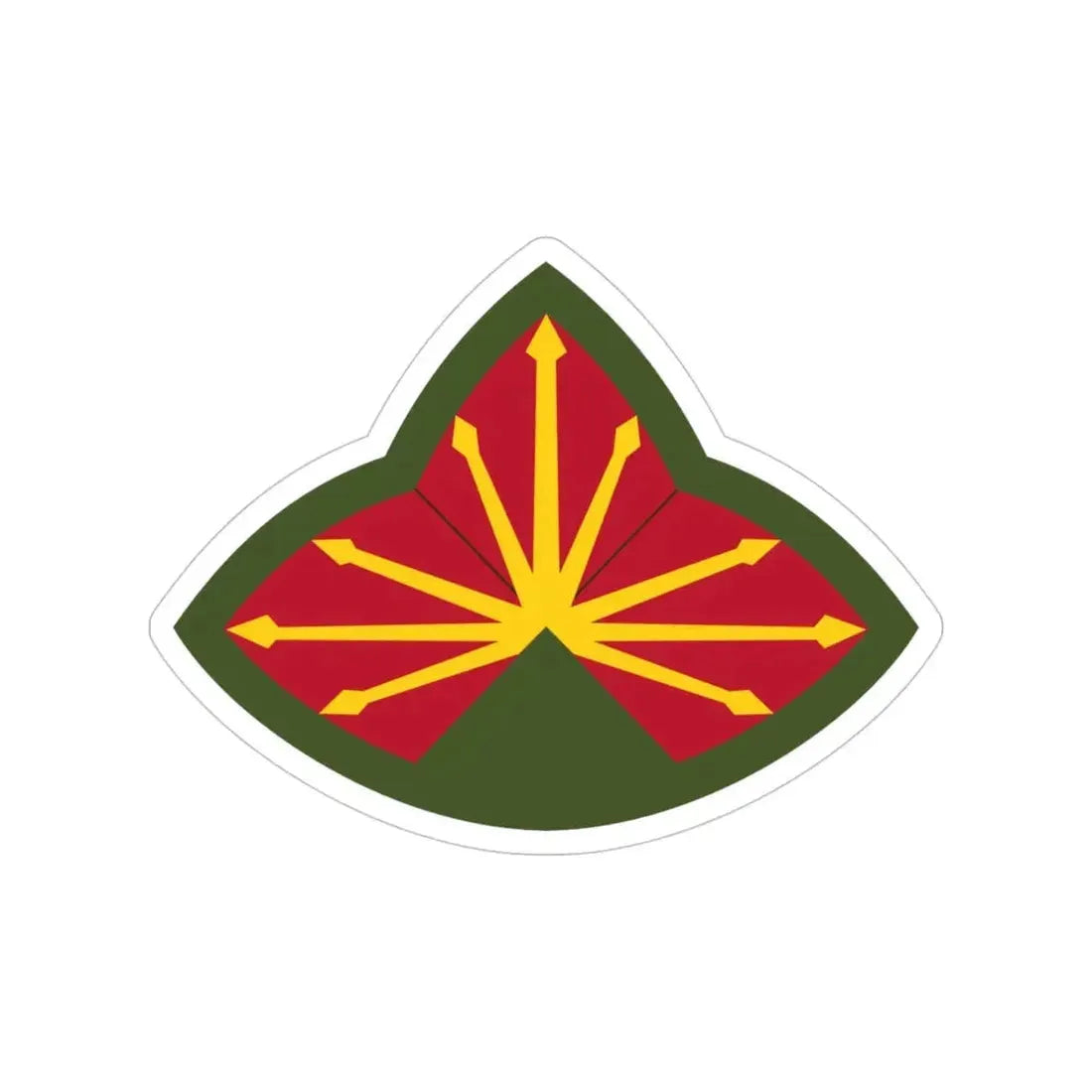 Antiaircraft Artillery Southern Defense Command (U.S. Army) Transparent STICKER Die-Cut Vinyl Decal 4 Inch - The Sticker Space