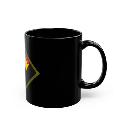 Antiaircraft Artillery Western Defense Command (U.S. Army) Black Coffee Mug-The Sticker Space