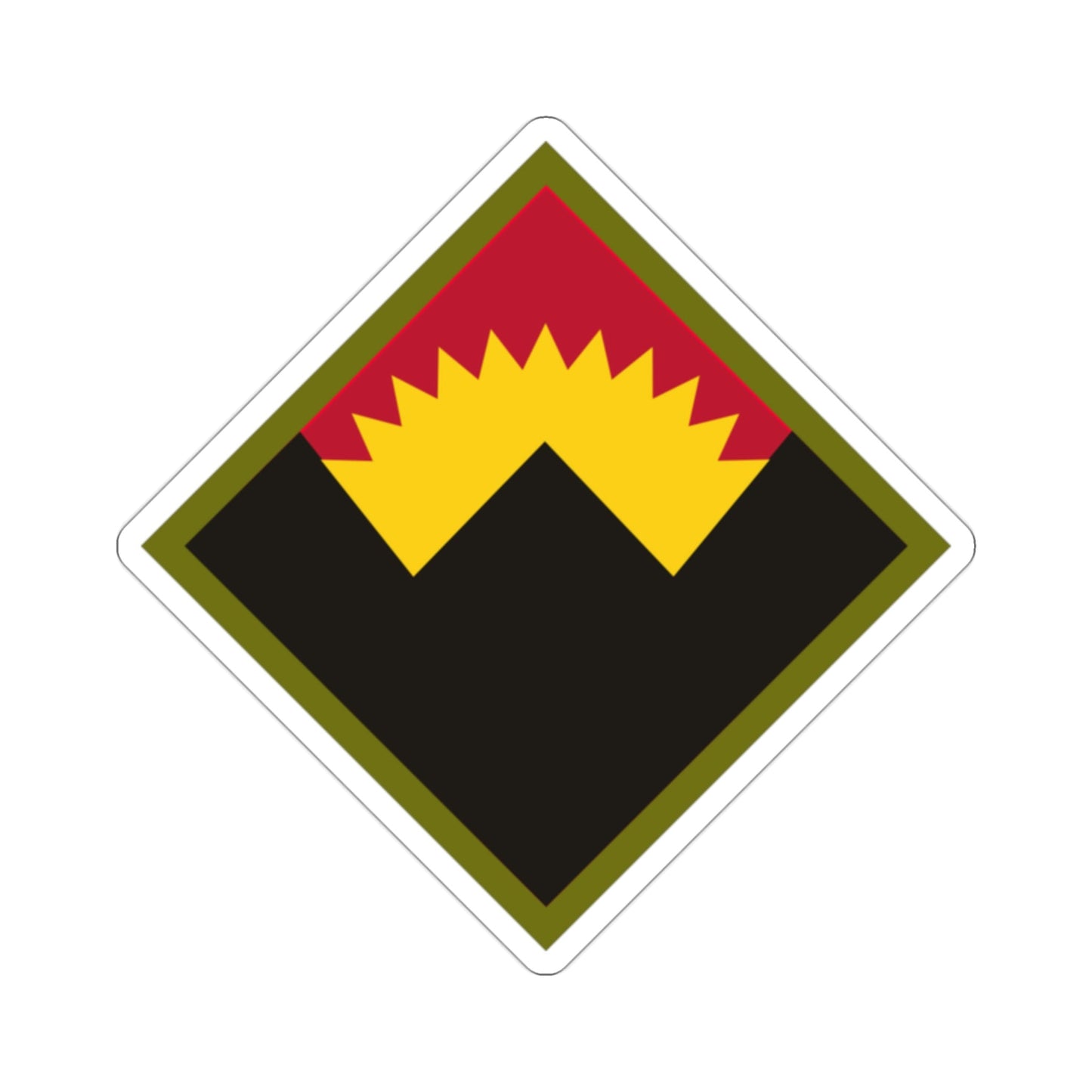 Antiaircraft Artillery Western Defense Command (U.S. Army) STICKER Vinyl Die-Cut Decal-2 Inch-The Sticker Space