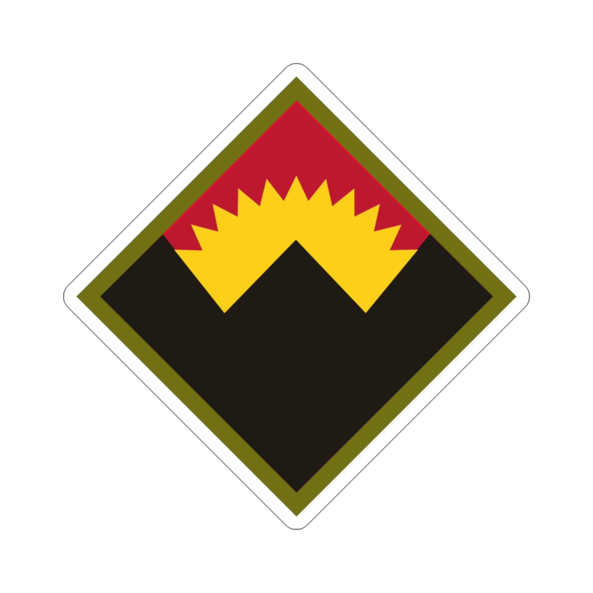 Antiaircraft Artillery Western Defense Command (U.S. Army) STICKER Vinyl Die-Cut Decal-3 Inch-The Sticker Space