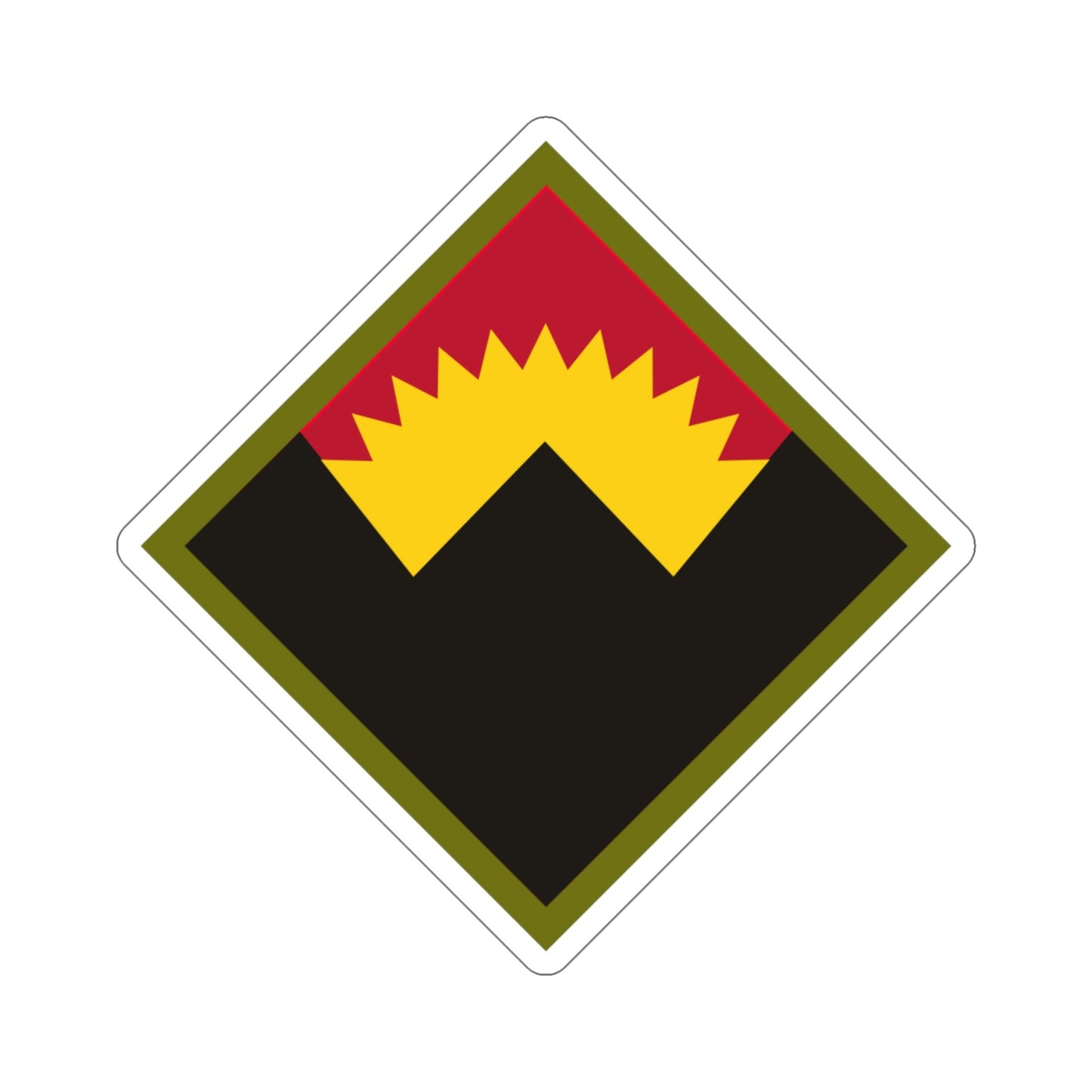 Antiaircraft Artillery Western Defense Command (U.S. Army) STICKER Vinyl Die-Cut Decal-6 Inch-The Sticker Space