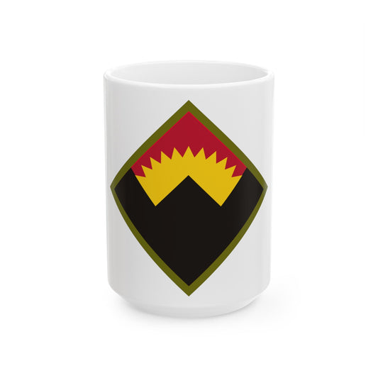 Antiaircraft Artillery Western Defense Command (U.S. Army) White Coffee Mug-15oz-The Sticker Space