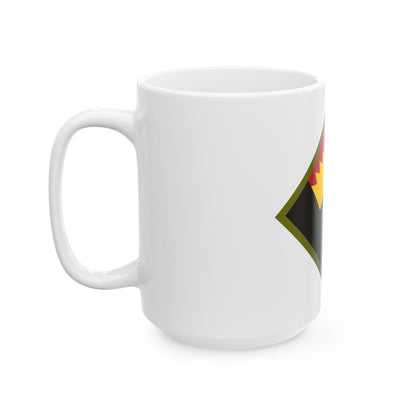 Antiaircraft Artillery Western Defense Command (U.S. Army) White Coffee Mug-The Sticker Space