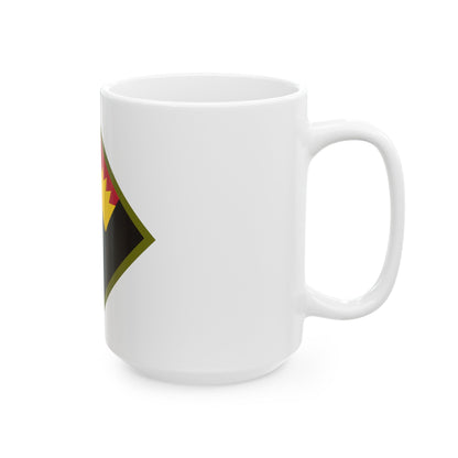 Antiaircraft Artillery Western Defense Command (U.S. Army) White Coffee Mug-The Sticker Space