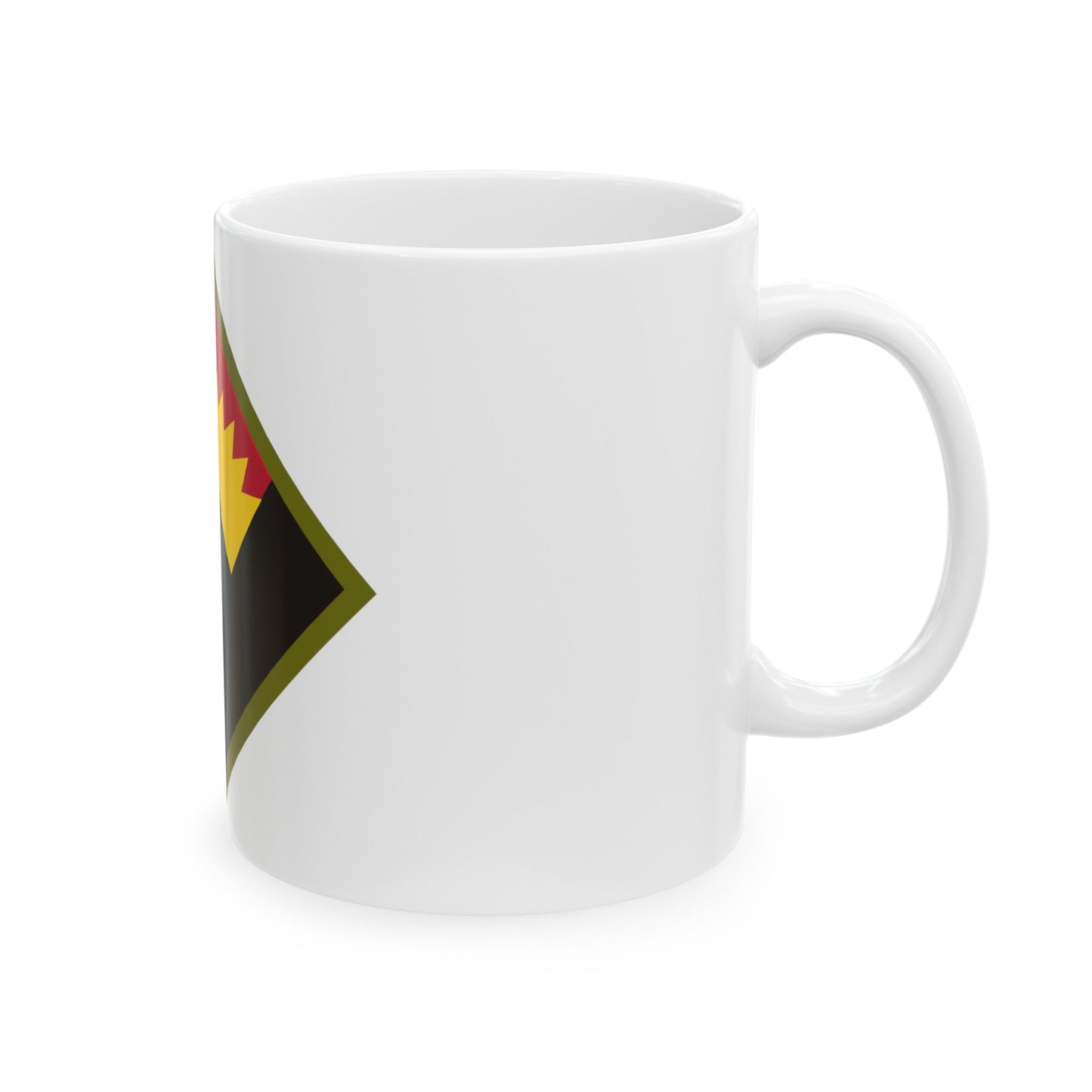 Antiaircraft Artillery Western Defense Command (U.S. Army) White Coffee Mug-The Sticker Space