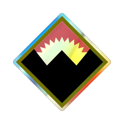 Antiaircraft Artillery Western Defense Command (U.S. Army) Holographic STICKER Die-Cut Vinyl Decal 3 Inch Holographic - The Sticker Space