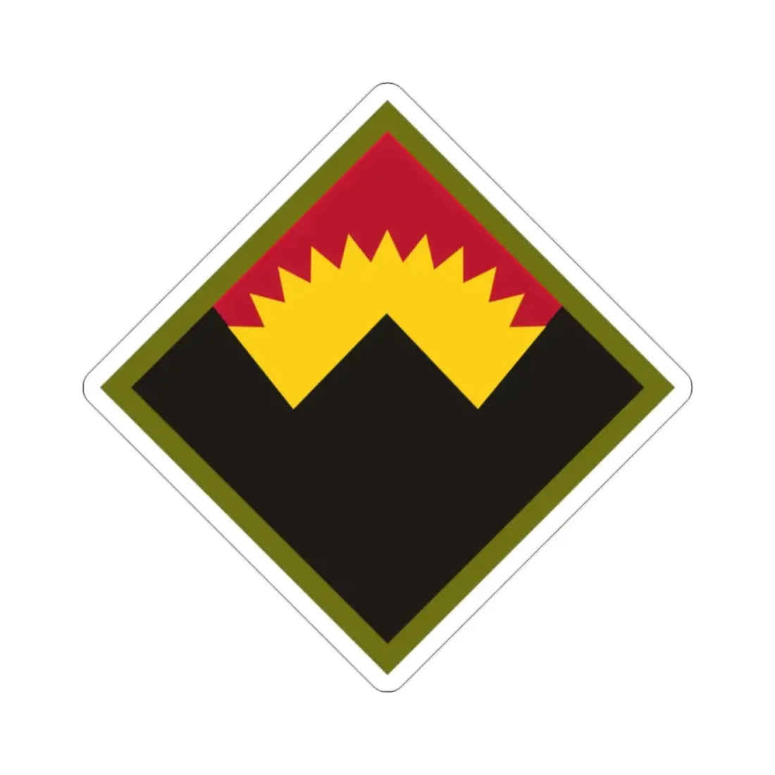 Antiaircraft Artillery Western Defense Command (U.S. Army) STICKER Vinyl Die-Cut Decal 2 Inch - The Sticker Space