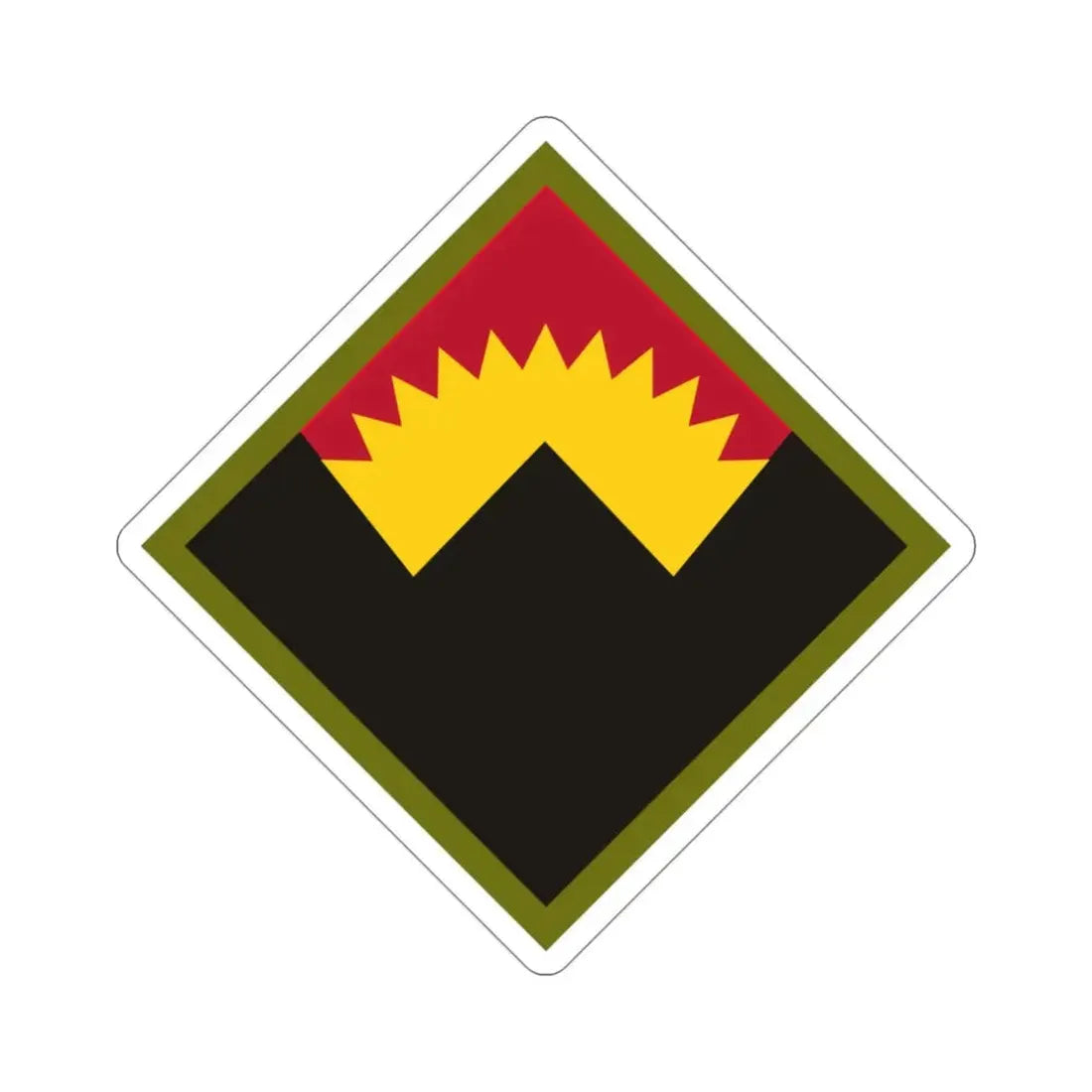 Antiaircraft Artillery Western Defense Command (U.S. Army) STICKER Vinyl Die-Cut Decal 3 Inch - The Sticker Space
