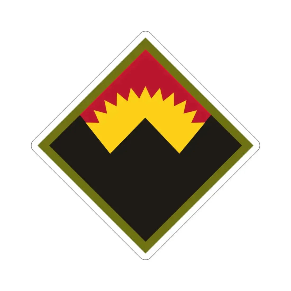 Antiaircraft Artillery Western Defense Command (U.S. Army) STICKER Vinyl Die-Cut Decal 5 Inch - The Sticker Space