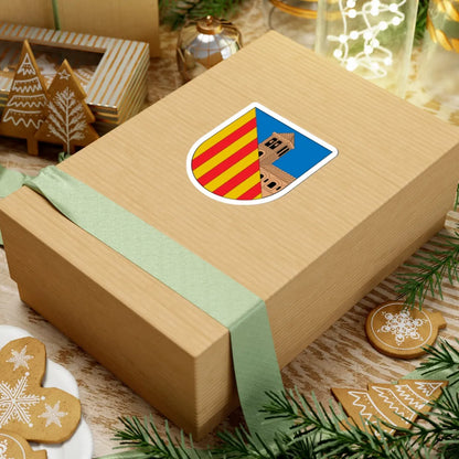 Antic escut municipal de Barruera (Spain) (Coat of Arms) STICKER Vinyl Kiss-Cut Decal - The Sticker Space