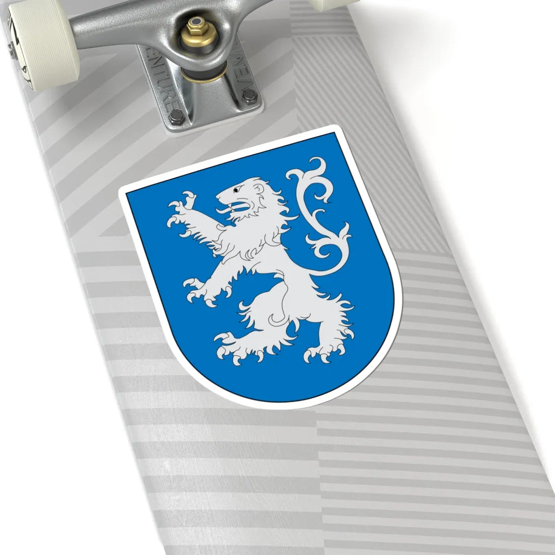 Antic escut municipal de Benés (Spain) (Coat of Arms) STICKER Vinyl Kiss-Cut Decal - The Sticker Space