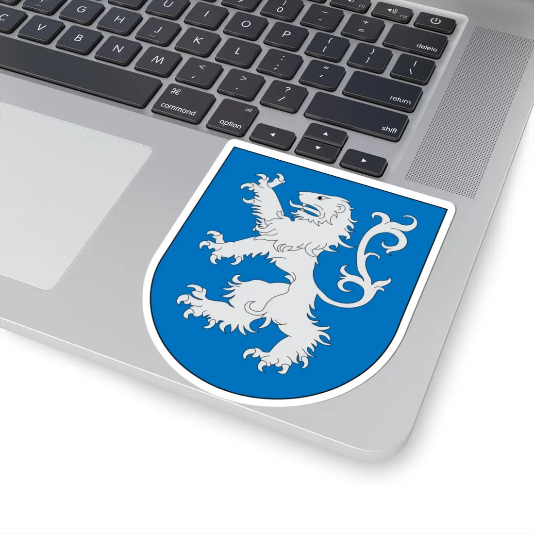 Antic escut municipal de Benés (Spain) (Coat of Arms) STICKER Vinyl Kiss-Cut Decal - The Sticker Space