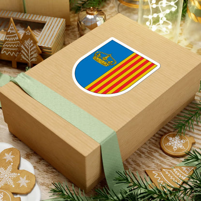Antic escut municipal de Sant Esteve de la Sarga (Spain) (Coat of Arms) STICKER Vinyl Kiss-Cut Decal - The Sticker Space