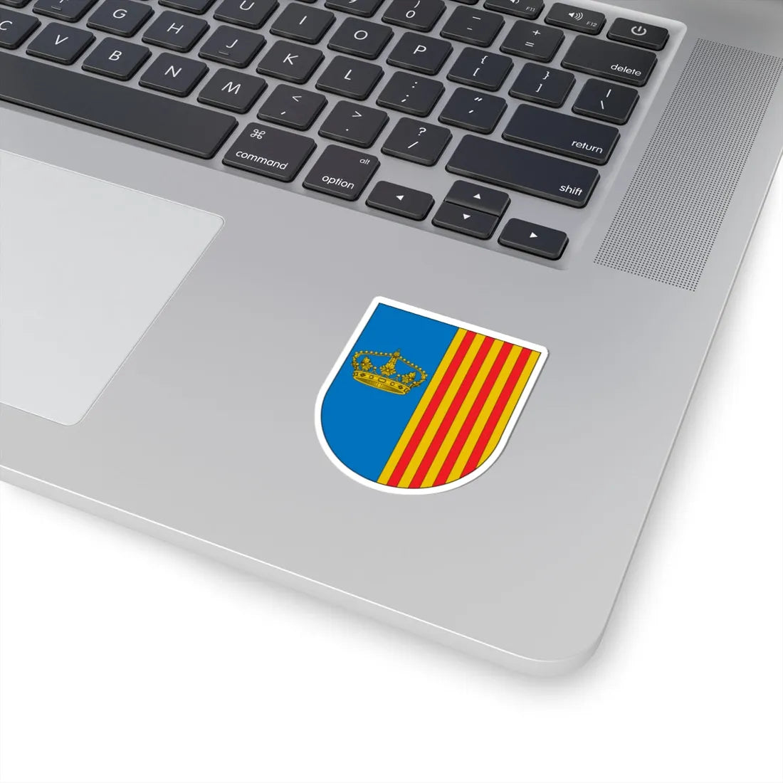 Antic escut municipal de Sant Esteve de la Sarga (Spain) (Coat of Arms) STICKER Vinyl Kiss-Cut Decal - The Sticker Space