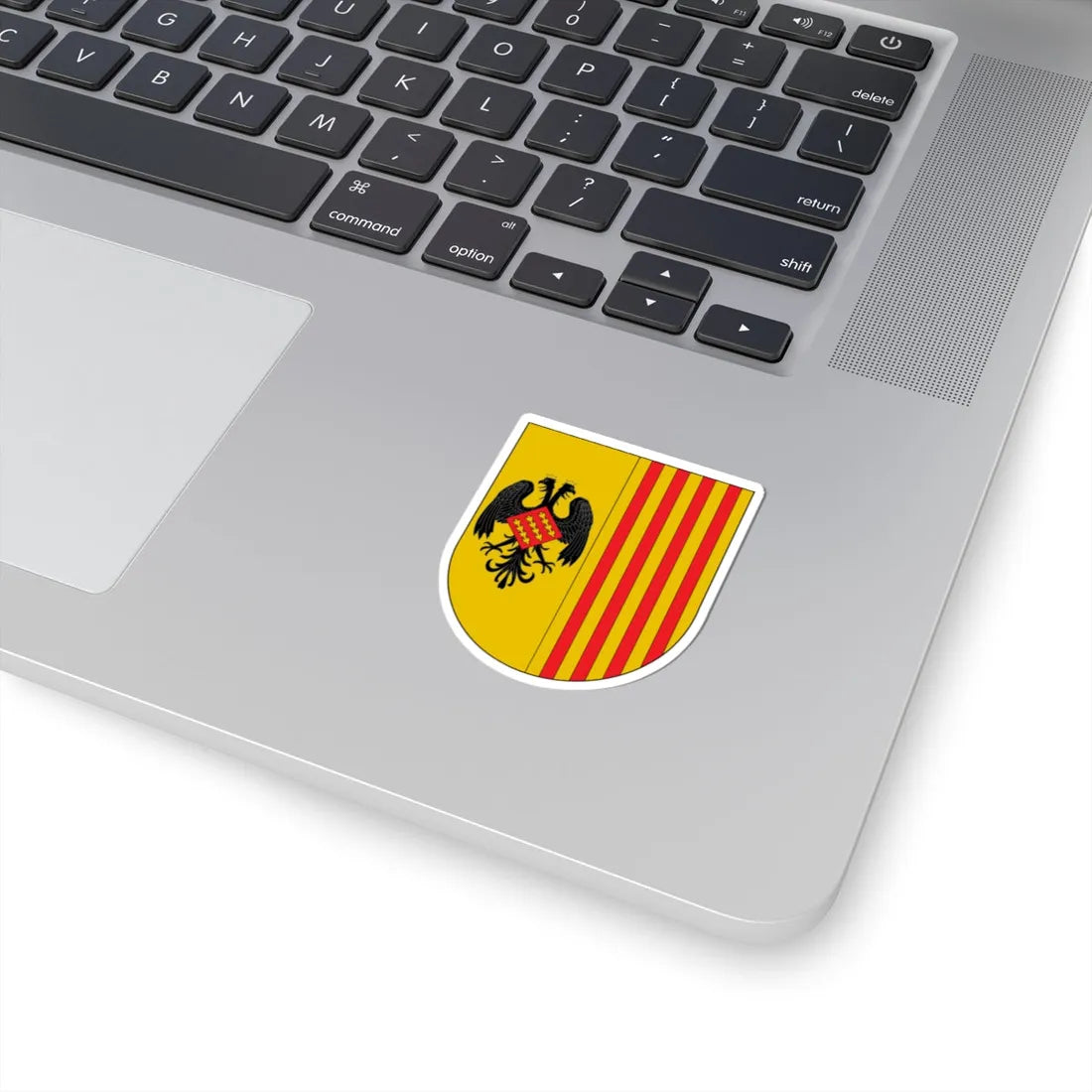Antic escut municipal del Pont de Suert (Spain) (Coat of Arms) STICKER Vinyl Kiss-Cut Decal - The Sticker Space