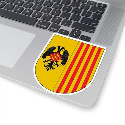 Antic escut municipal del Pont de Suert (Spain) (Coat of Arms) STICKER Vinyl Kiss-Cut Decal - The Sticker Space