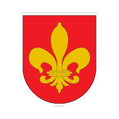 Antic escut municipal dEspluga de Serra (Spain) (Coat of Arms) STICKER Vinyl Kiss-Cut Decal 3 Inch White - The Sticker Space