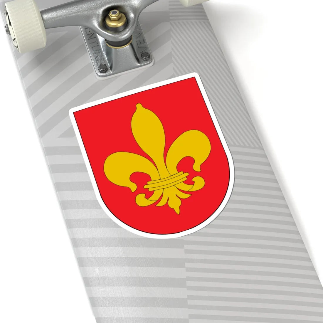Antic escut municipal dEspluga de Serra (Spain) (Coat of Arms) STICKER Vinyl Kiss-Cut Decal - The Sticker Space