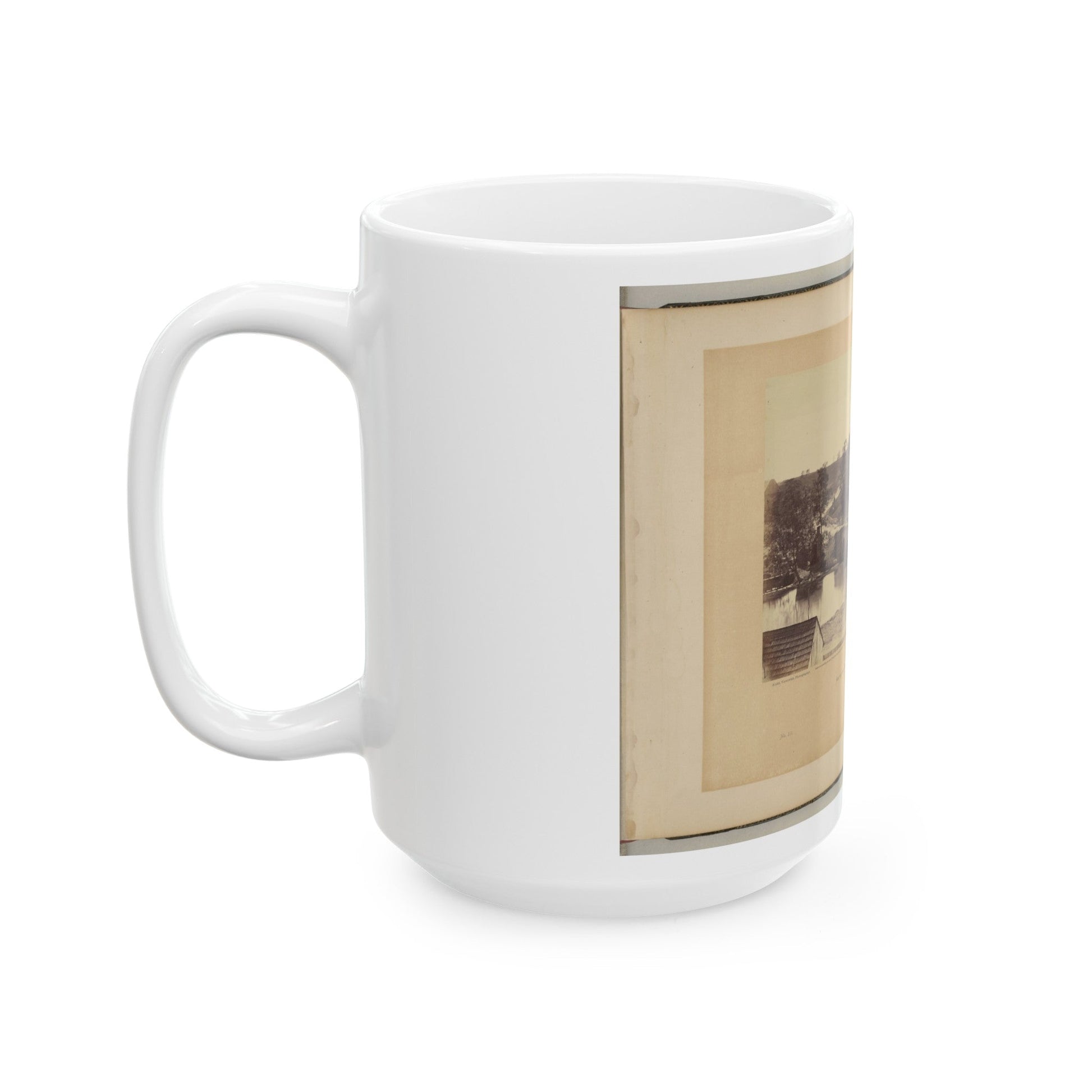 Antietam Bridge, Maryland (U.S. Civil War) White Coffee Mug-The Sticker Space