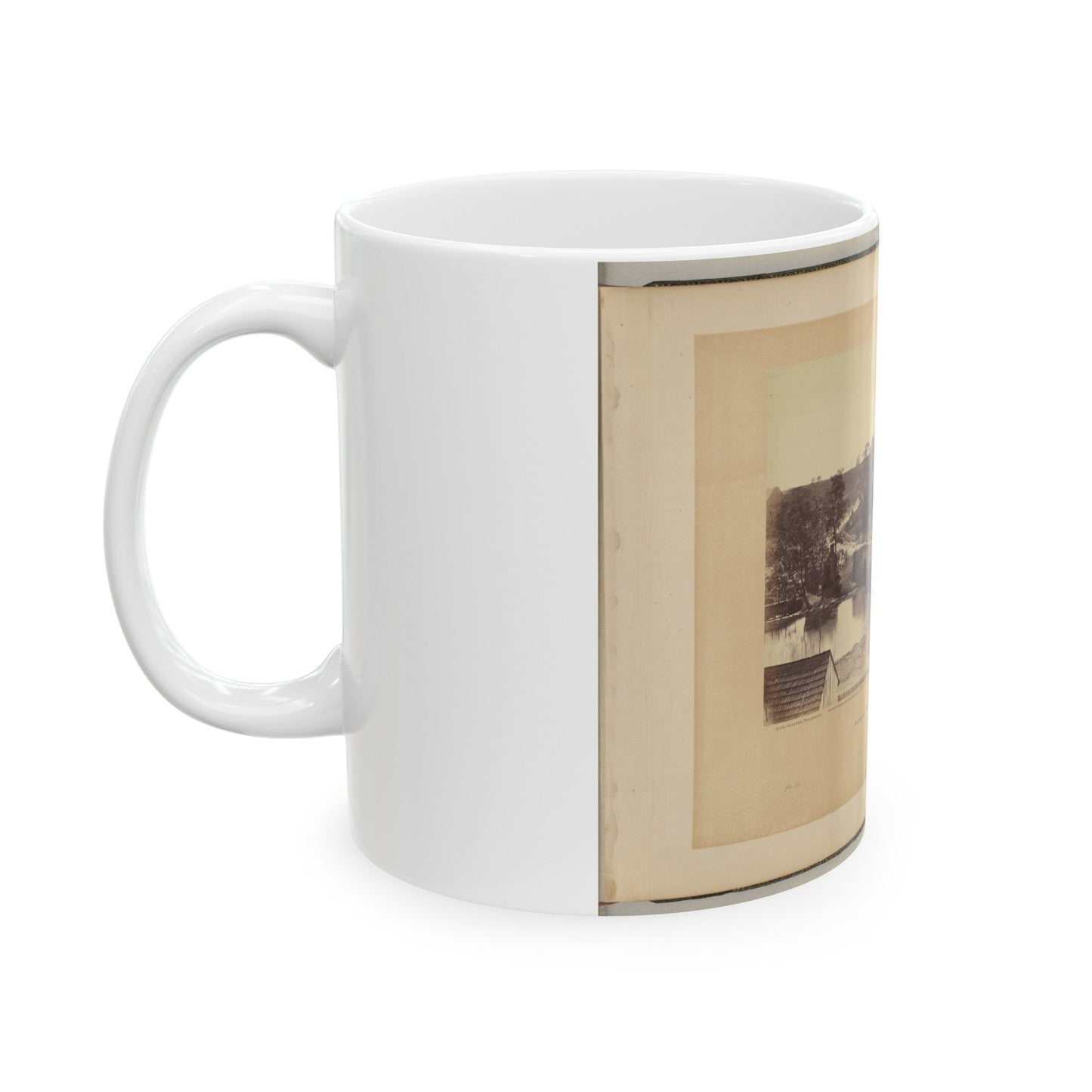 Antietam Bridge, Maryland (U.S. Civil War) White Coffee Mug-The Sticker Space