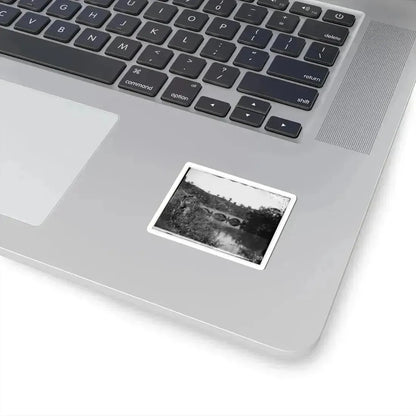 Antietam, Maryland. Antietam Bridge, Looking Down Stream (U.S. Civil War) STICKER Vinyl Kiss-Cut Decal - The Sticker Space