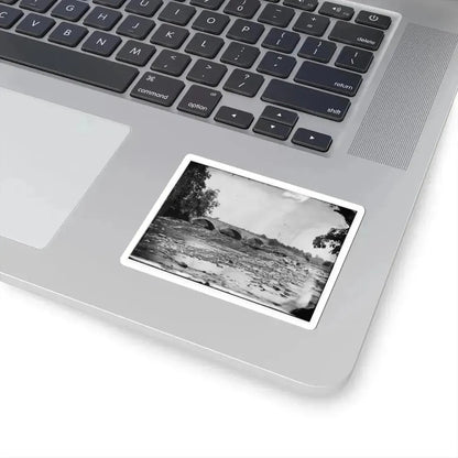Antietam, Maryland. Antietam Bridge on Sharpsburg and Boonsboro Turnpike (U.S. Civil War) STICKER Vinyl Kiss-Cut Decal - The Sticker Space