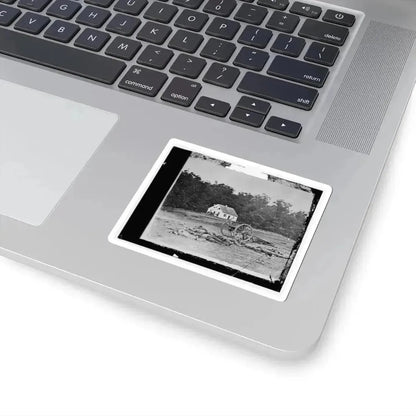 Antietam, Maryland. Bodies in Front of the Dunker Church (U.S. Civil War) STICKER Vinyl Kiss-Cut Decal - The Sticker Space