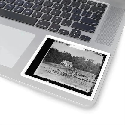 Antietam, Maryland. Bodies in Front of the Dunker Church (U.S. Civil War) STICKER Vinyl Kiss-Cut Decal - The Sticker Space