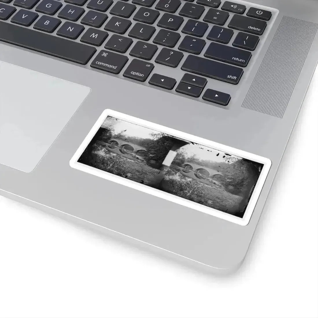 Antietam, Maryland. Burnside Bridge Across the Antietam. Northwest View (U.S. Civil War) STICKER Vinyl Kiss-Cut Decal - The Sticker Space