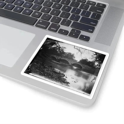 Antietam, Maryland. Burnside Bridge Across the Antietam. Southwest View (U.S. Civil War) STICKER Vinyl Kiss-Cut Decal - The Sticker Space