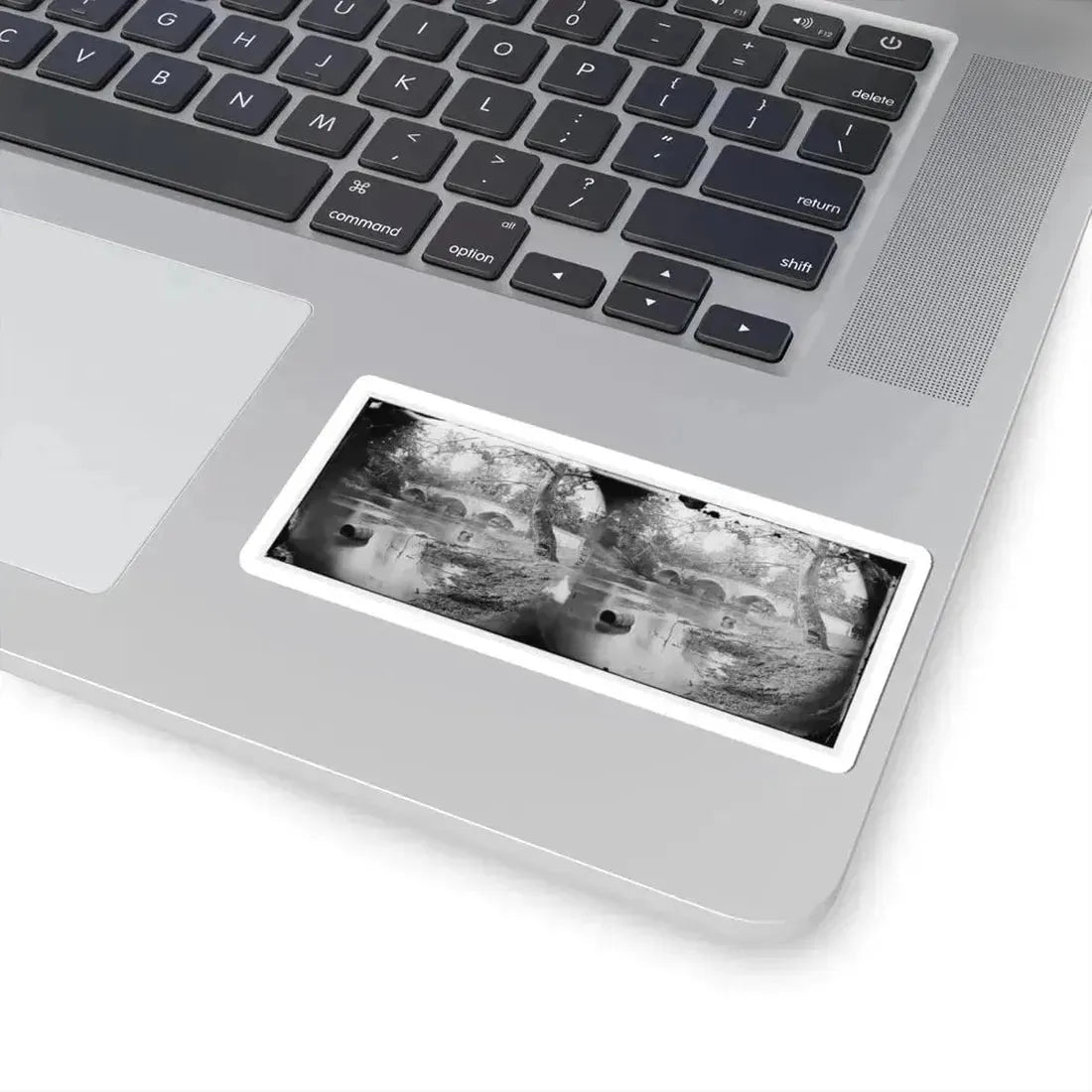 Antietam, Maryland. Burnside Bridge, Looking Up Stream (U.S. Civil War) STICKER Vinyl Kiss-Cut Decal - The Sticker Space