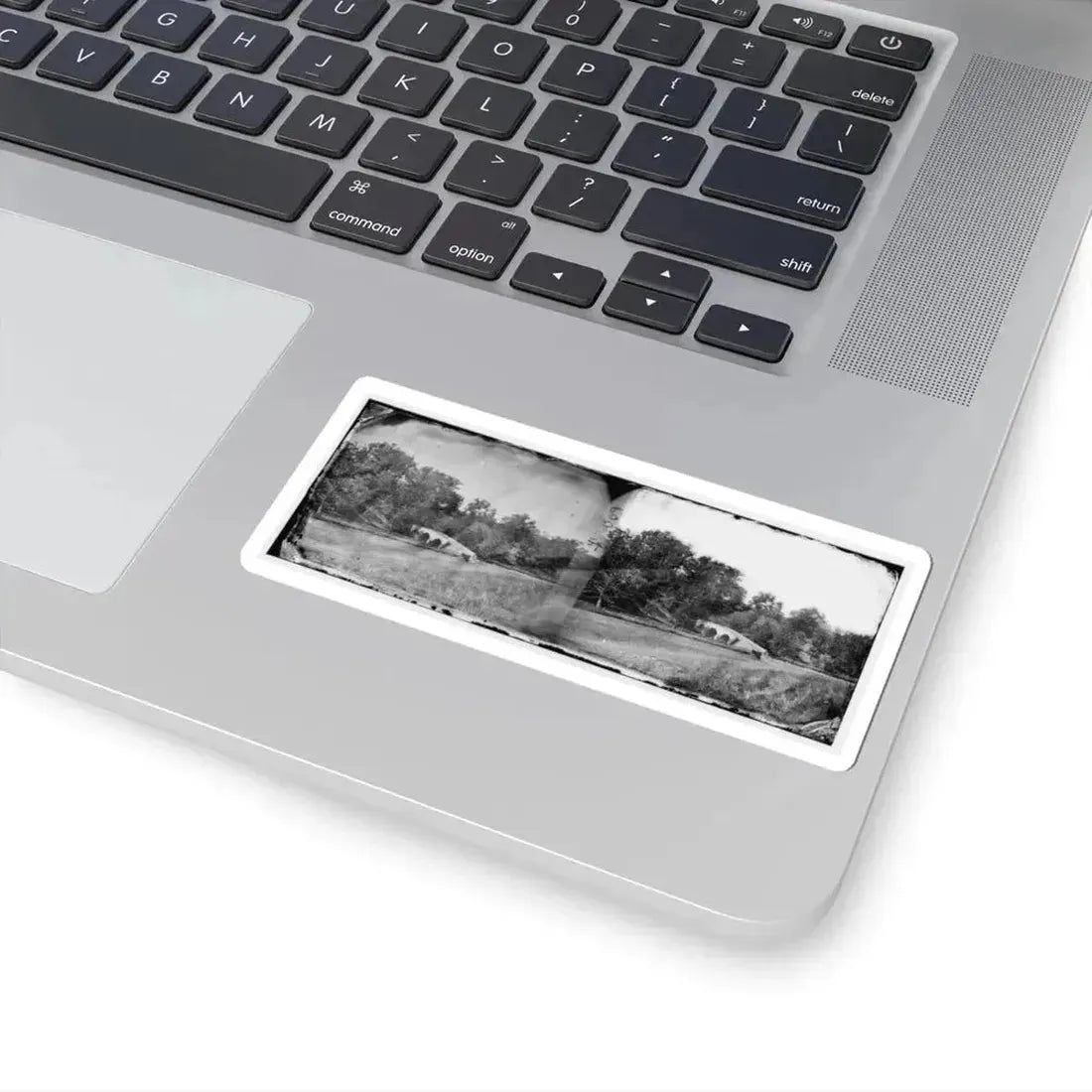 Antietam, Maryland. Burnside Bridge. Southeastern View (U.S. Civil War) STICKER Vinyl Kiss-Cut Decal - The Sticker Space