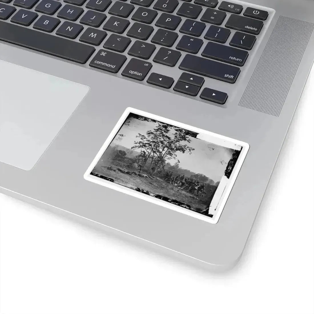 Antietam, Maryland. Burying the Dead Confederate Soldiers (U.S. Civil War) STICKER Vinyl Kiss-Cut Decal - The Sticker Space