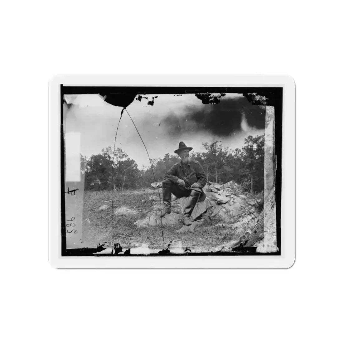 Antietam, Maryland. Col. Turner G. Morehead, 106th Pennsylvania Volunteers (U.S. Civil War) Refrigerator Magnet - The Sticker Space